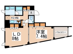 アーバネックス市谷柳町の物件間取画像